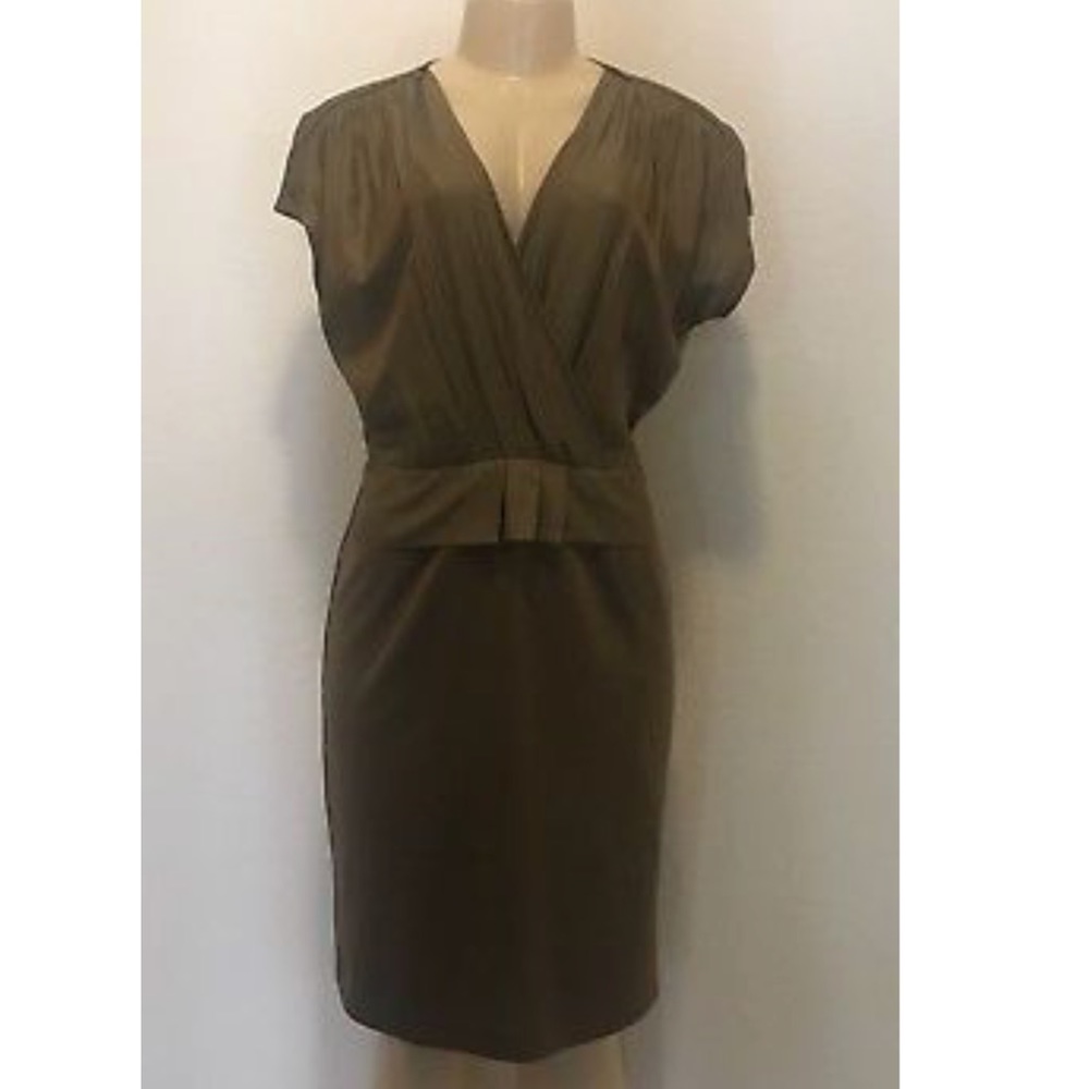 MaxMara Maglia Jersey Zipper Shoulder zipper dress